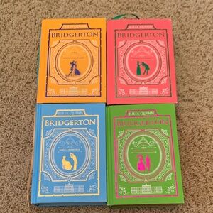 Bridgerton Book Set - limited edition Covers all books